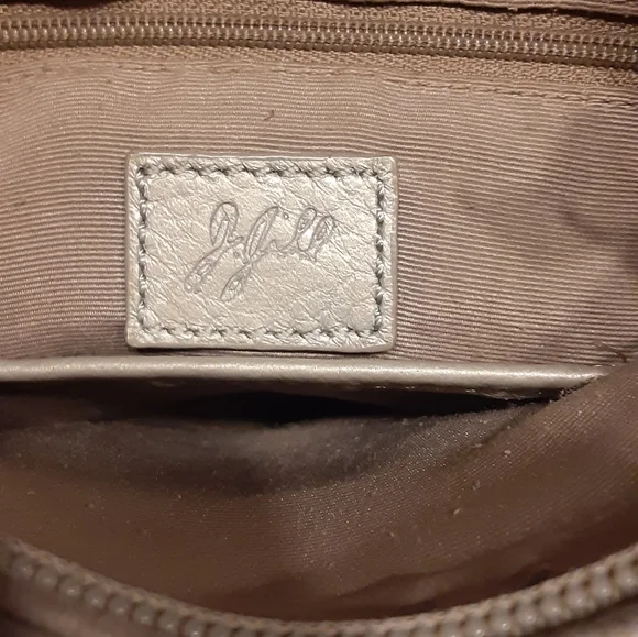 J.Jill Small Leather Metallic Purse - Picture 5 of 7